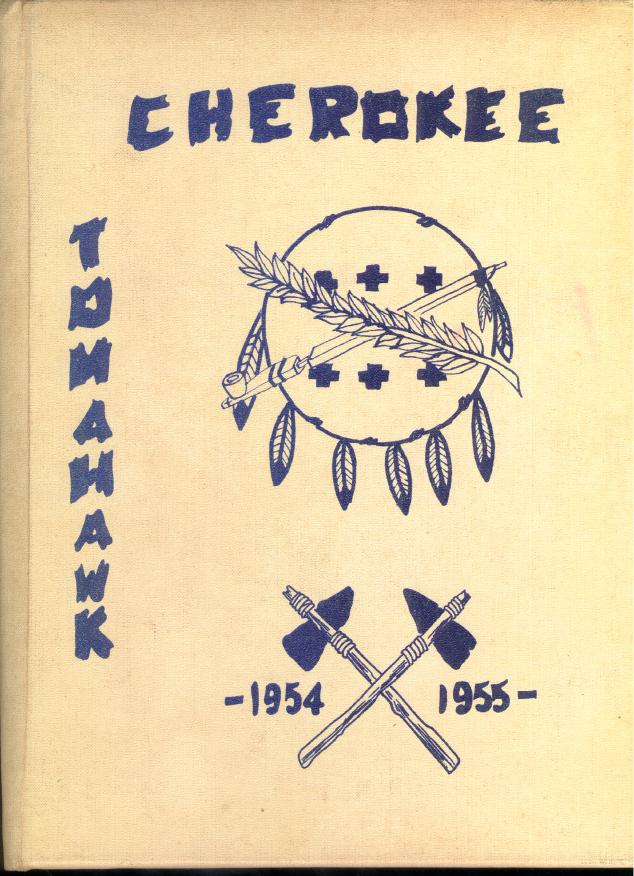 Tom Tom - Cherokee 1954-1955 Year Book